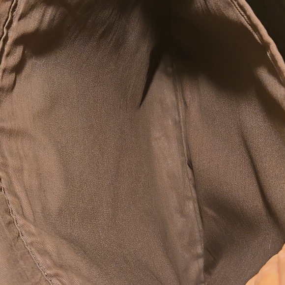 Fossil Atlas EW Brown Leather Messenger Bag - Picture 10 of 12